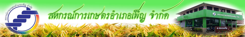 สหกรณ์การเกษตรอำเภอเพ็ญ จำกัด